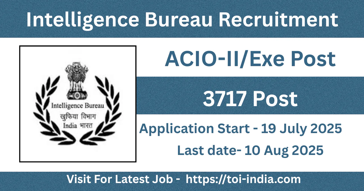 Ib Acio Recruitment 2025