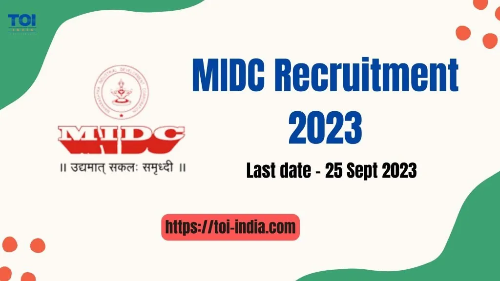 MIDC Recruitment 2023 1